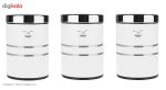 سرویس آشپزخانه 4 پارچه شفق مدل Bread Canister